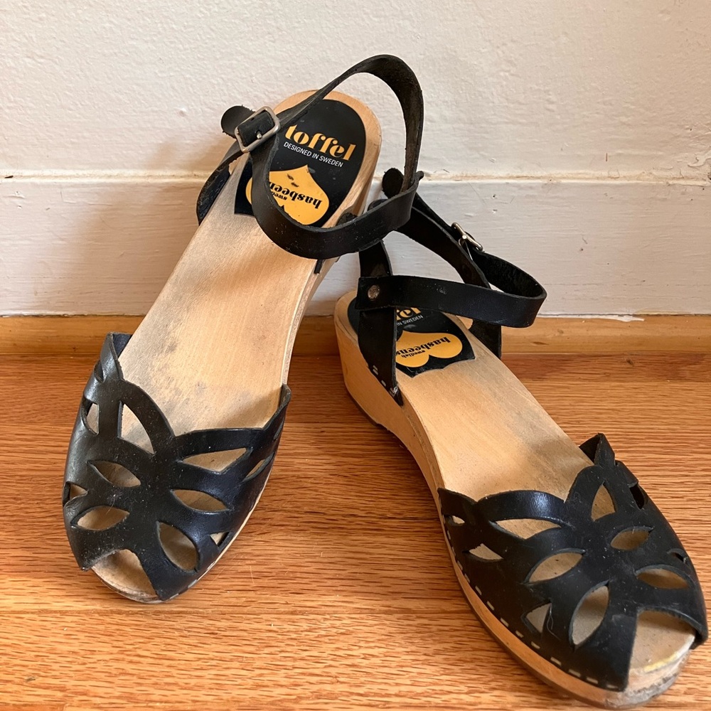 Swedish Hasbeen Clog Sandals